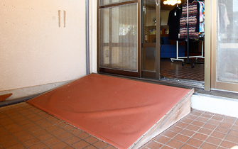 テラス入口